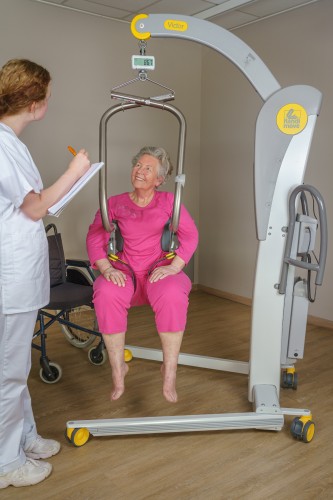 Mobiele tillift '2600' (Victor) ; Weegschaal - Handi-Move Tilliften