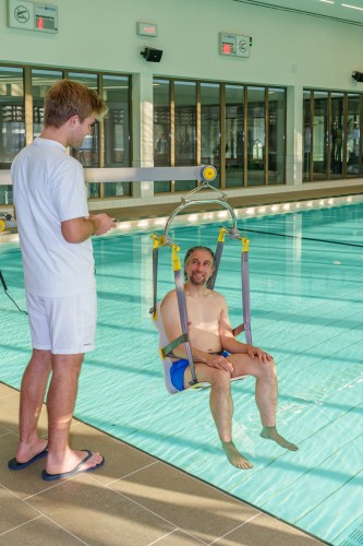 Lève-personne mobile de piscine