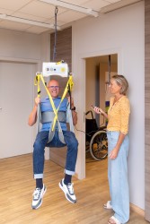 Draagbare plafondlift + "tarzan" systeem - Handi-Move Tilliften