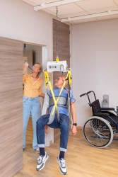 Lève-personne au plafond, portable avec système "tarzan" - Handi-Move Lève-personnes