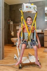 Draagbare plafondlift + "tarzan" systeem - Handi-Move Tilliften