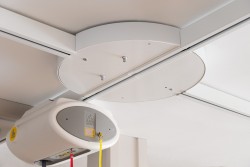 Systèmes de rails au plafond , Aiguillage rotatif
