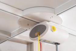 Systèmes de rails au plafond , Aiguillage rotatif