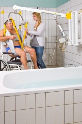 Wandlift ; Hygiëne - badtildoek ; Tiljuk standaard - Handi-Move Tilliften
